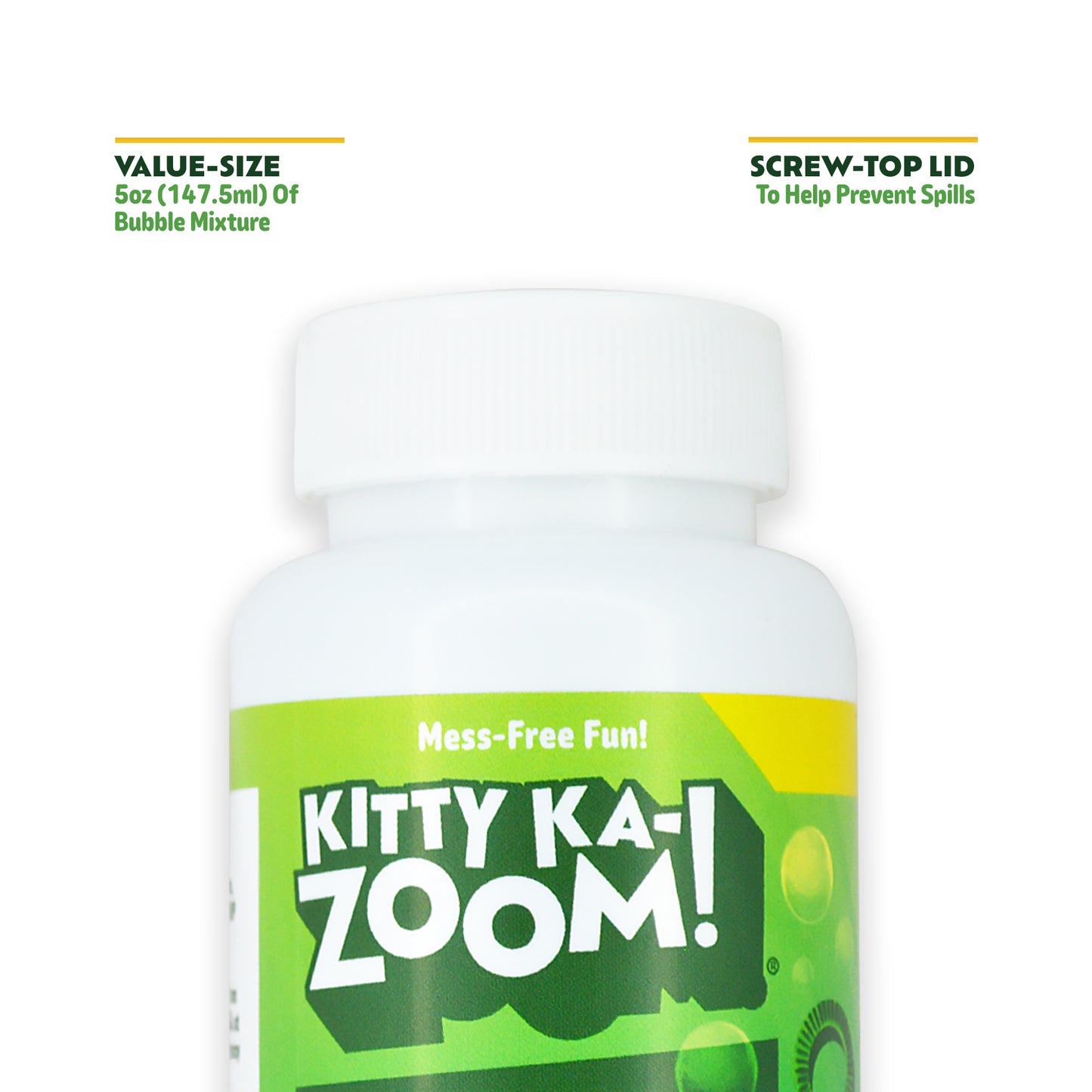 CATNIP BUBBLES - 5oz. Bottle With Built-In Wand