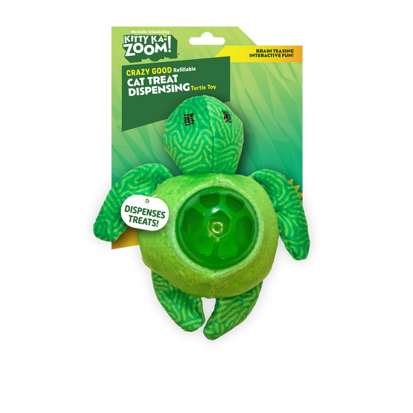 TREAT DISPENSER - ZOOMIE Sea Turtle