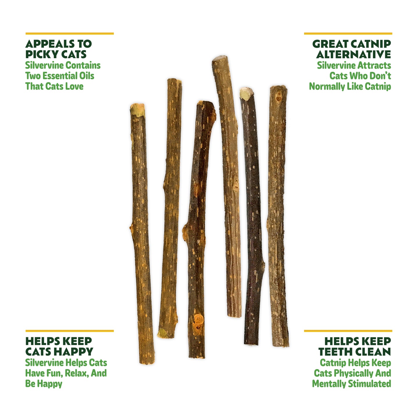 ZOOM CHEWS - Silvervine Sticks