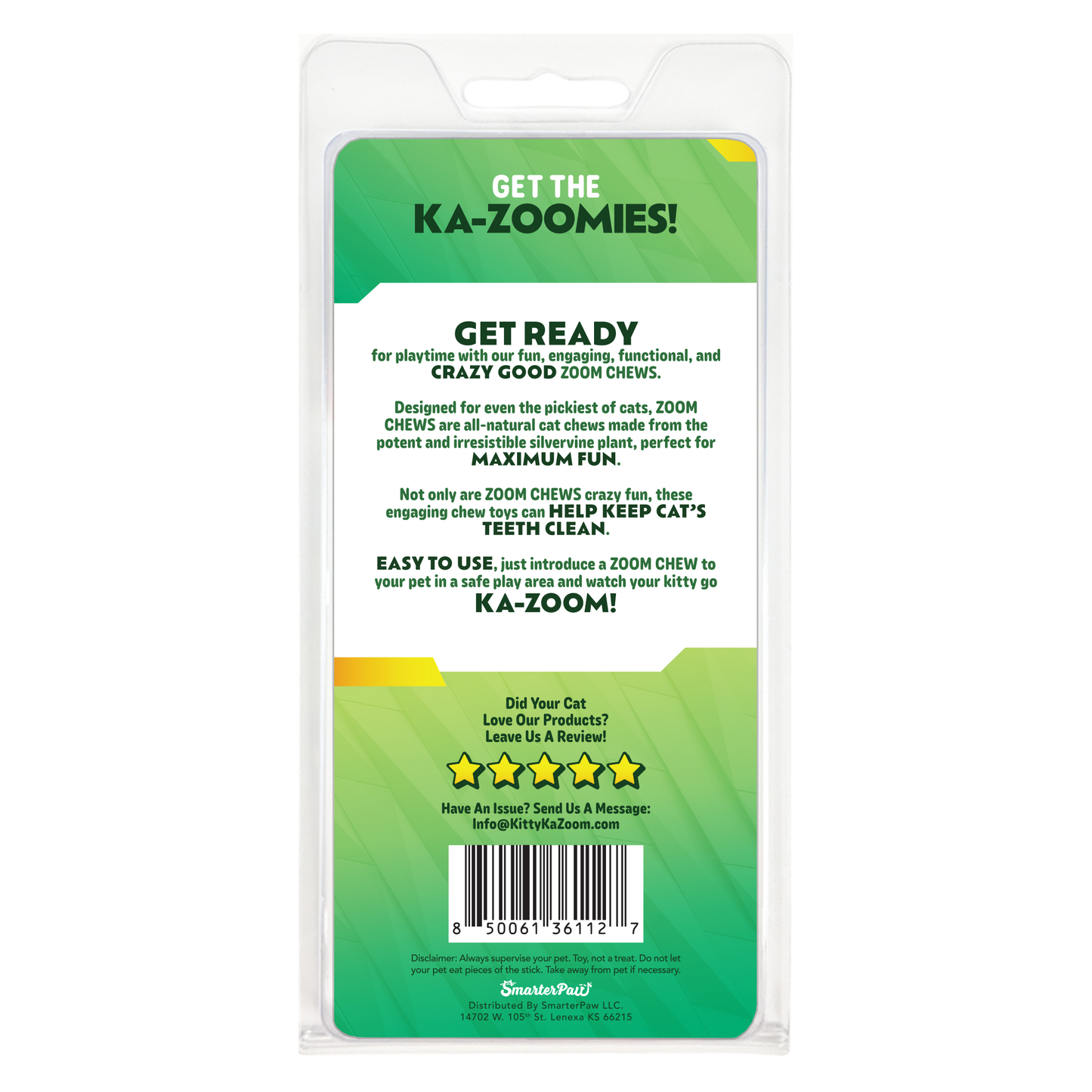 ZOOM CHEWS - Silvervine Sticks