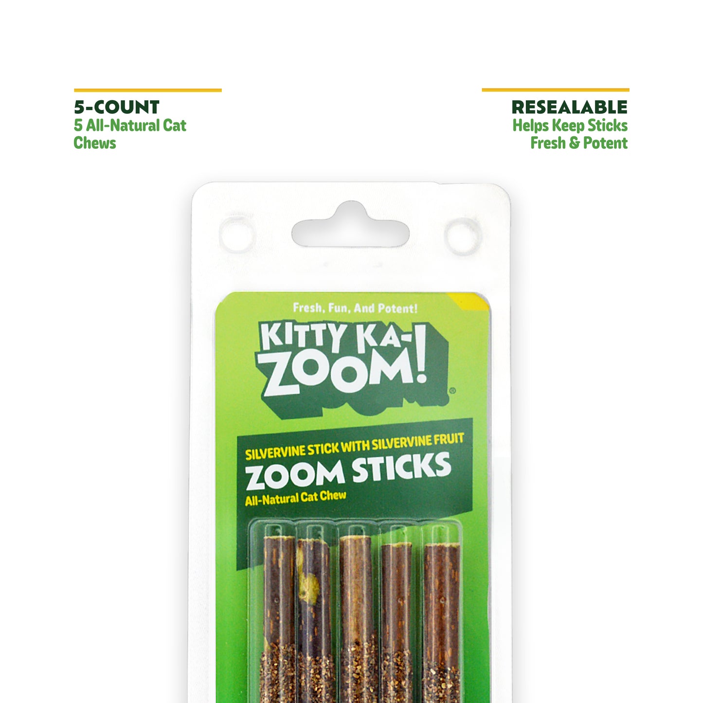ZOOM STICKS - Silvervine Sticks Covered in Silvervine Fruit