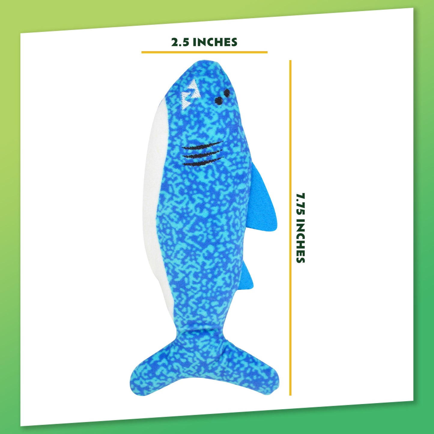ZOOMIE SHARK - Refillable Catnip Toy + Catnip