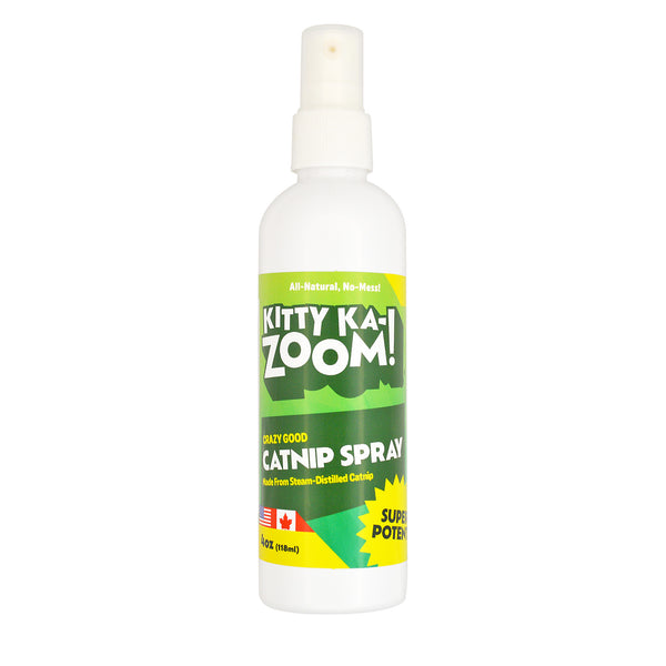CATNIP SPRAY - 4oz. Bottle – Kitty Ka-Zoom