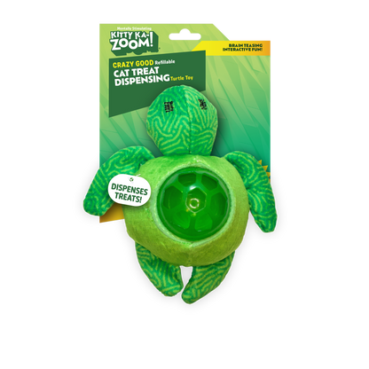 TREAT DISPENSER - ZOOMIE Sea Turtle