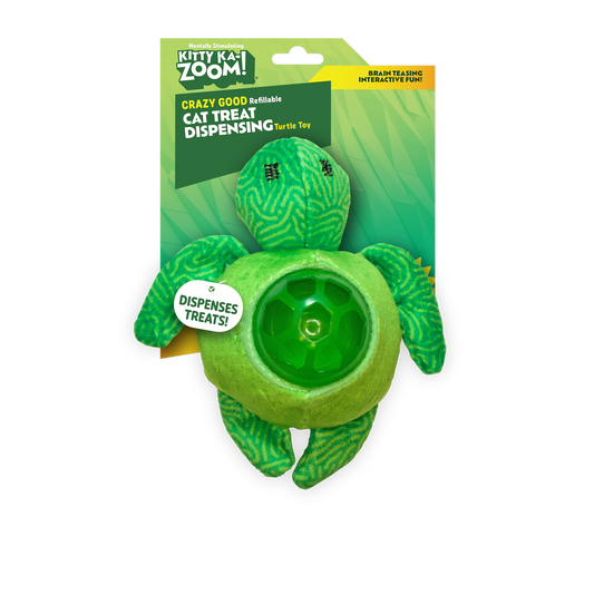 TREAT DISPENSER - ZOOMIE Sea Turtle