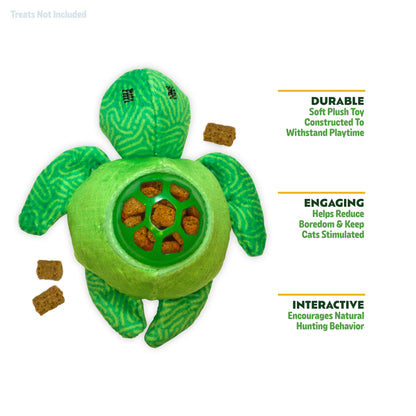 TREAT DISPENSER - ZOOMIE Sea Turtle