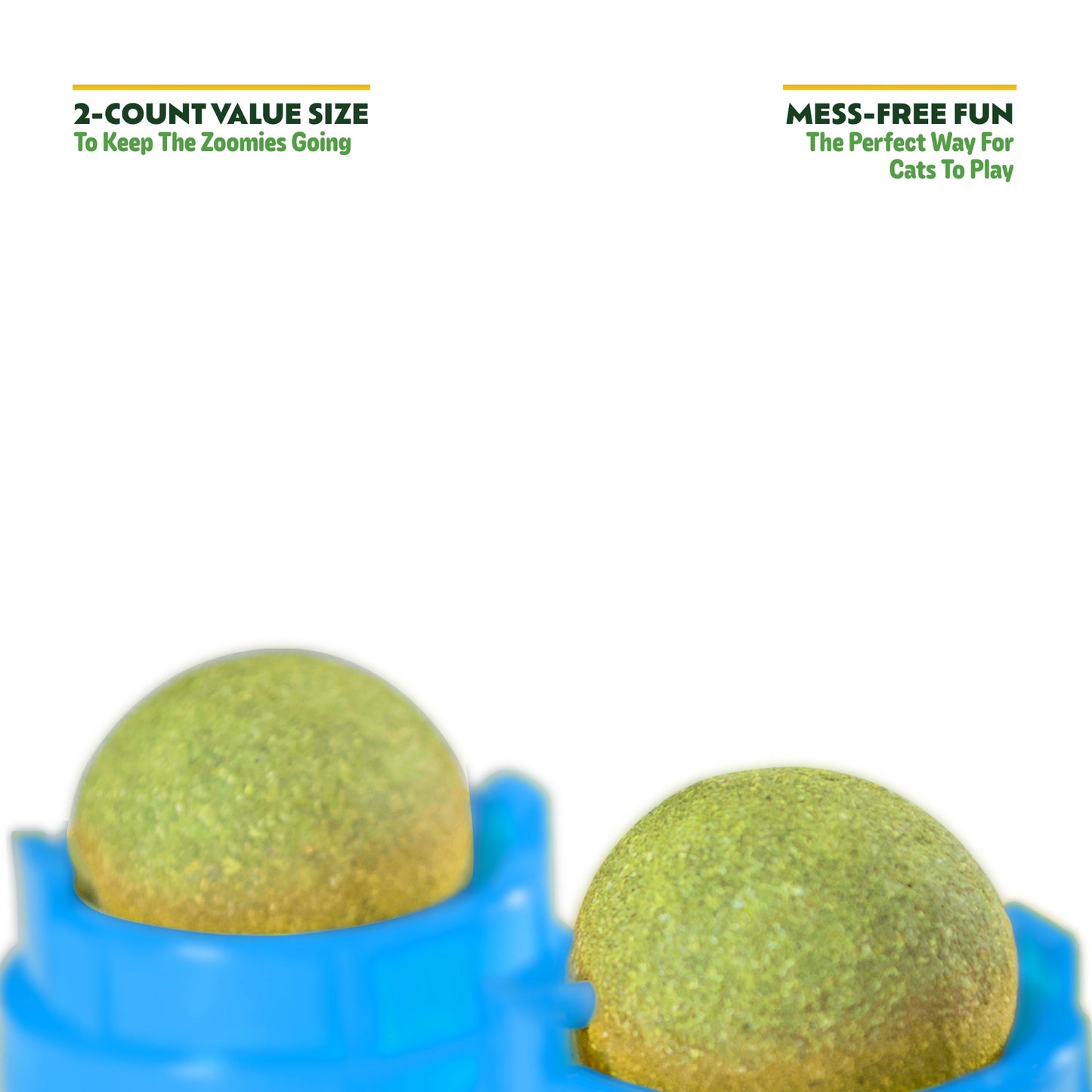 Kitty Ka-Zoom Silvervine Zoom Rollers - 2 Pack