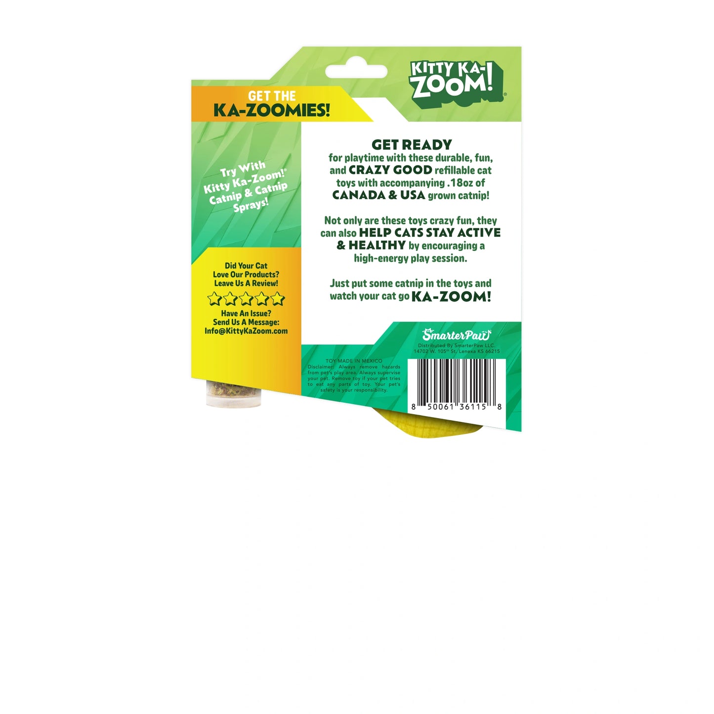 Zoomie Multipack Fish Toy